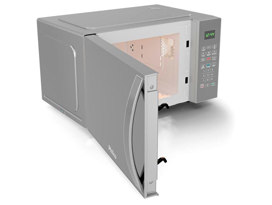 Micro-ondas Philco 28L Prata Espelhado PMO30S - 14