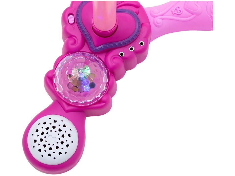 Microfone Com Pedestal Luluca Fun - 3