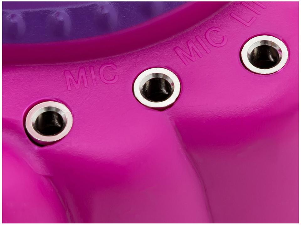 Microfone Com Pedestal Luluca Fun - 4