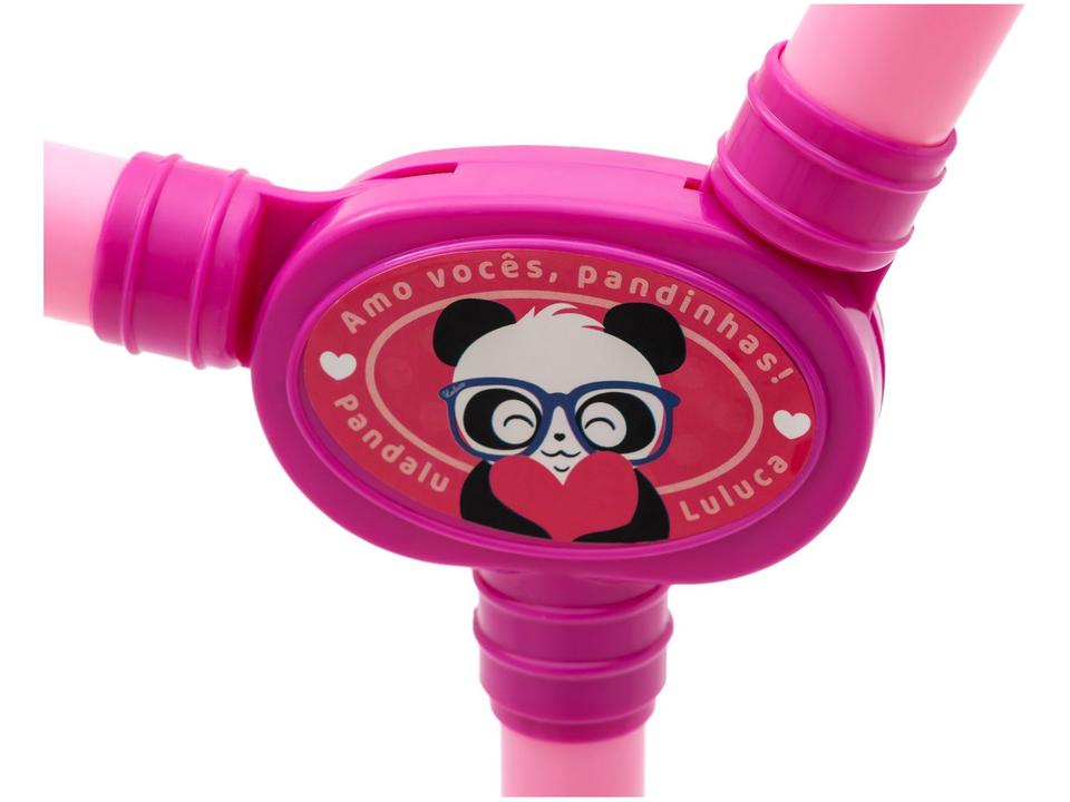 Microfone Com Pedestal Luluca Fun - 2