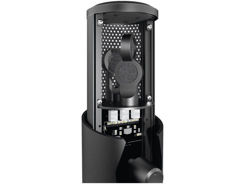 Microfone Condensador Profissional Streaming - para PC Trust Fyru GXT 258 USB com Tripé - 8