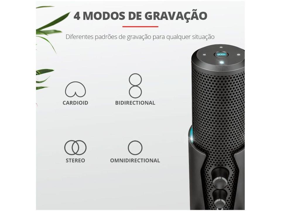 Microfone Condensador Profissional Streaming - 11