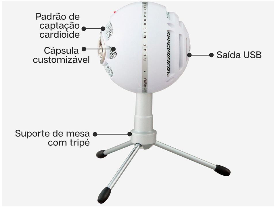 Microfone Condensador Streaming Blue - 6