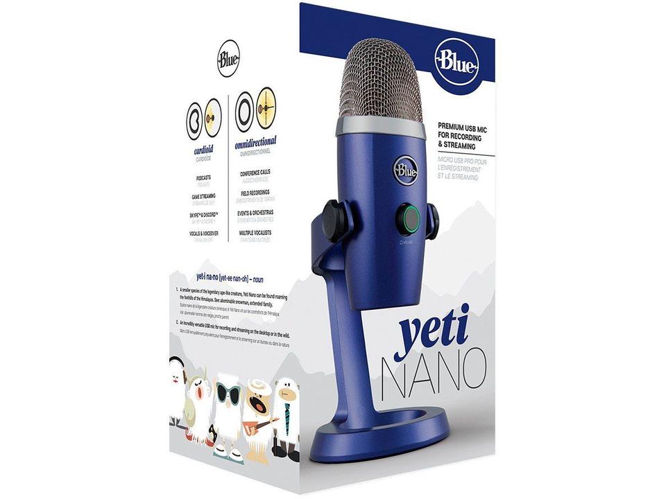 Microfone Condensador Streaming Blue - 7