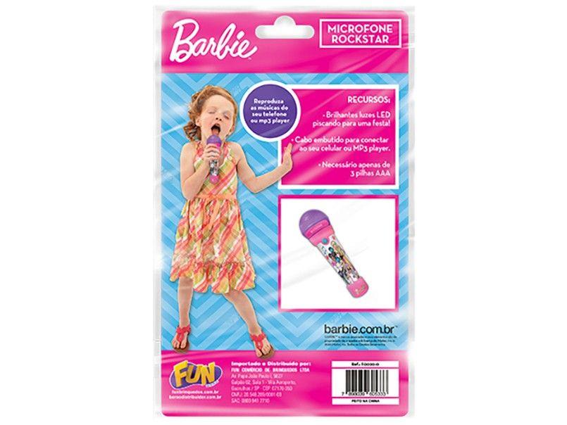 Microfone Infantil Barbie Rockstar - 3
