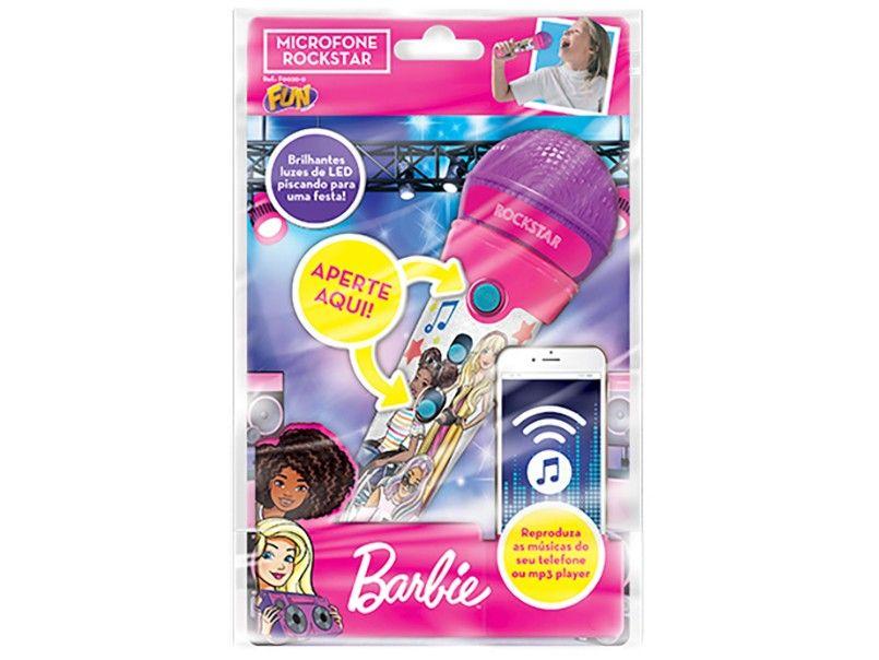 Microfone Infantil Barbie Rockstar - 2