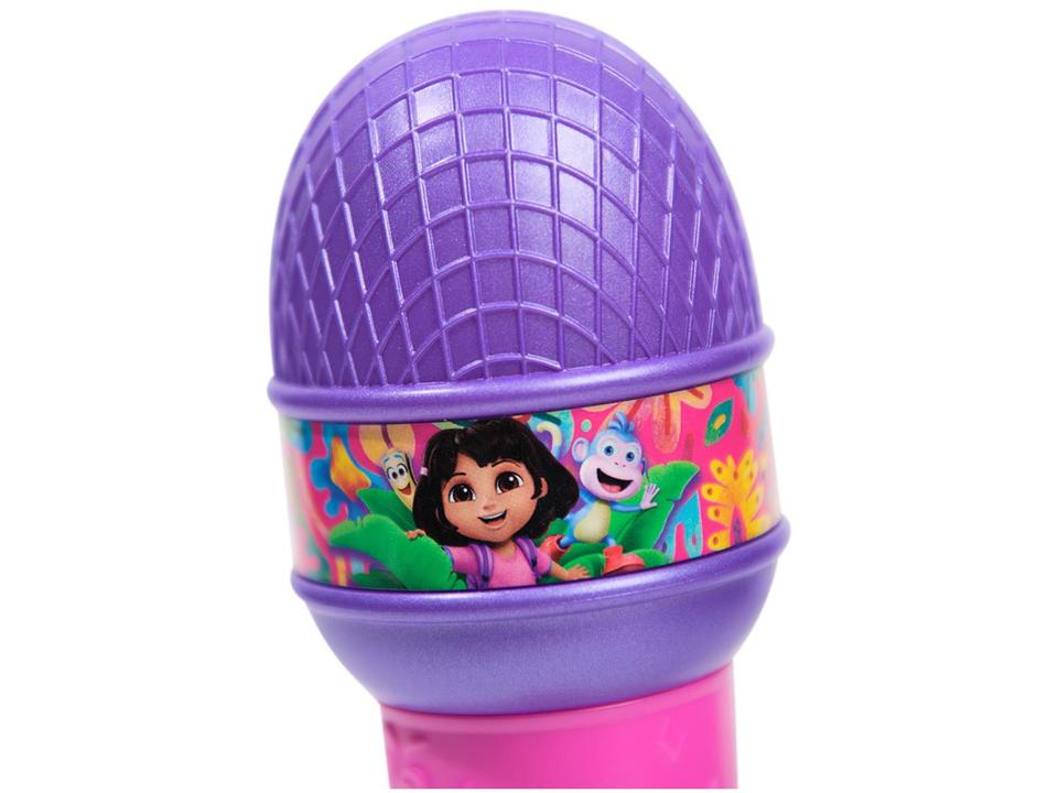 Microfone Infantil Emite Sons Dora Aventureira - 1