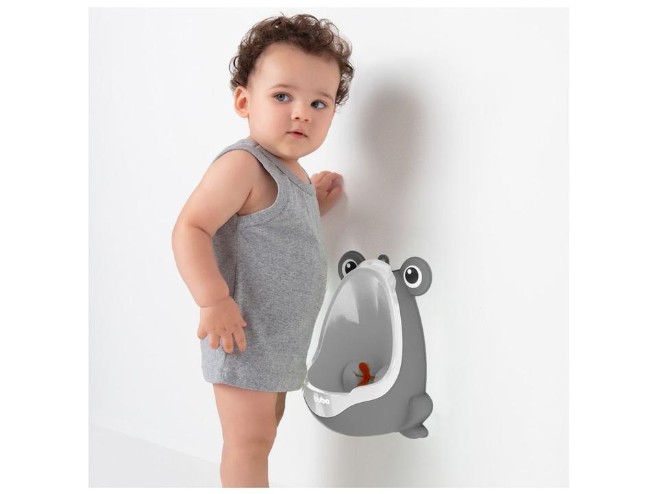 Mictório Infantil Sapinho Buba Cinza - 1