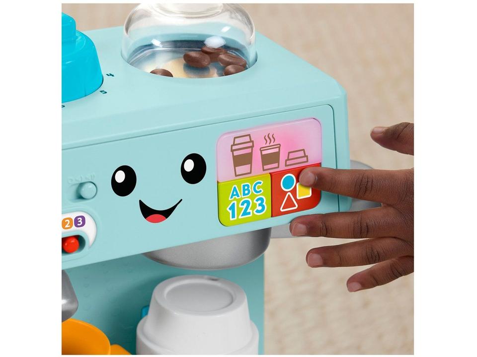 Minha Primeira Máquina Café Brinquedo Bebês Fisher-Price - 3