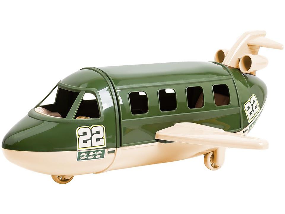 Mini Avião Militar Force Warfare com Acessórios - 1