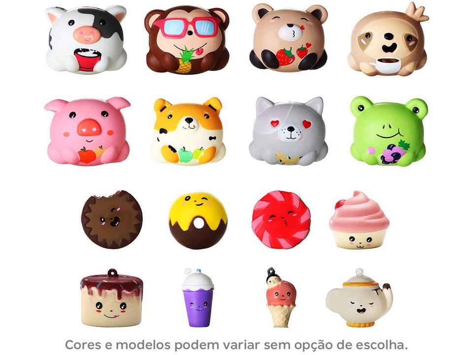 Mini Boneca Squishies com Acessórios - 1