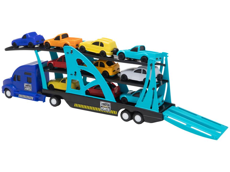 Mini Caminhão Infantil Cegonheira Frota Forte - 2