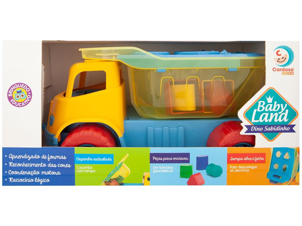 Mini Caminhão Infantil Dino Sabidinho - 7
