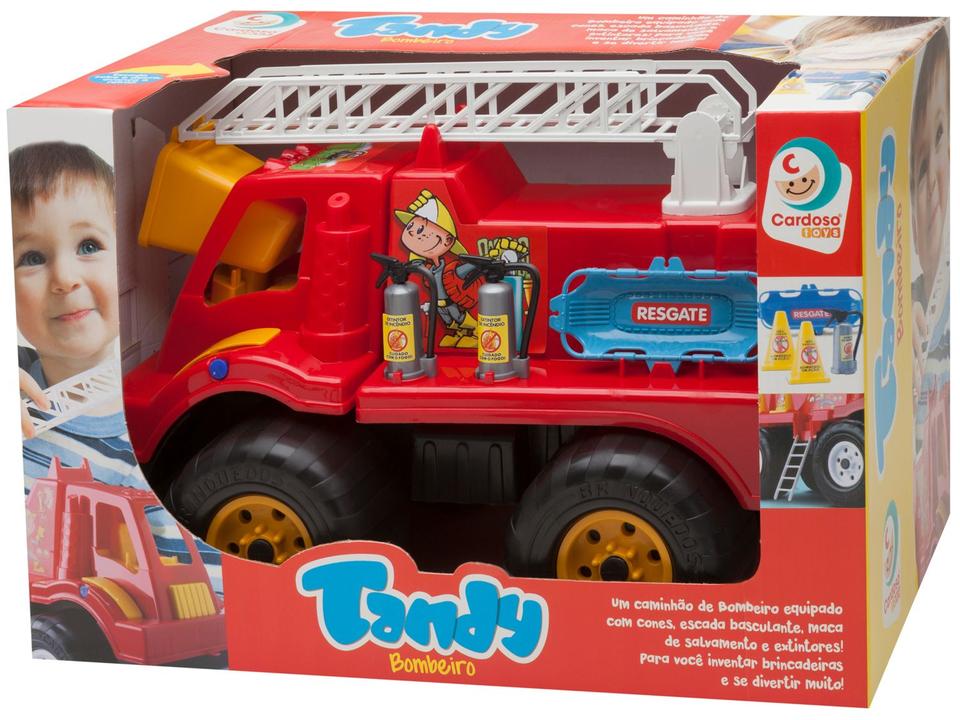 Mini Caminhão Infantil Tandy Bombeiro - 11