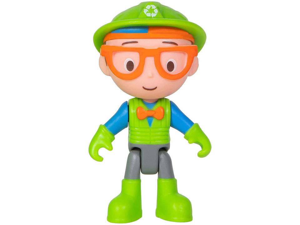 Mini Figura Blippi Caminhão de Reciclagem - 5