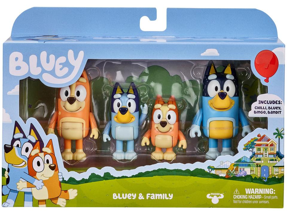Mini Figura Bluey Story 7910 Candide 4 Unidades - 6