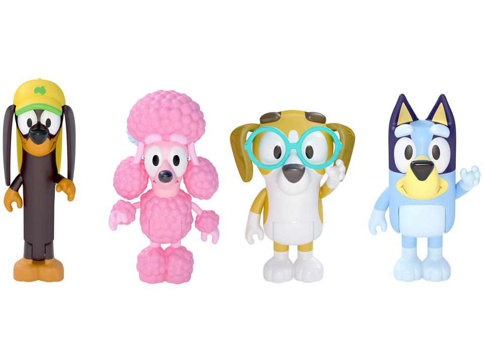 Mini Figura Bluey Story 7910 Candide 4 Unidades - 7