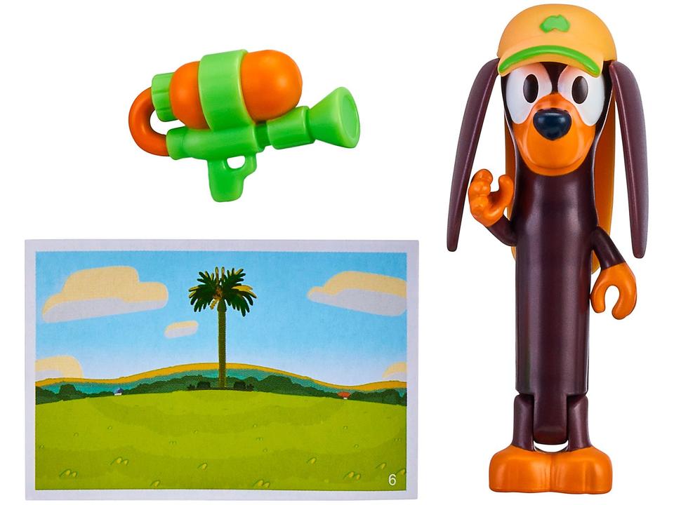 Mini Figura Bluey Story Starters Single Packs - 4