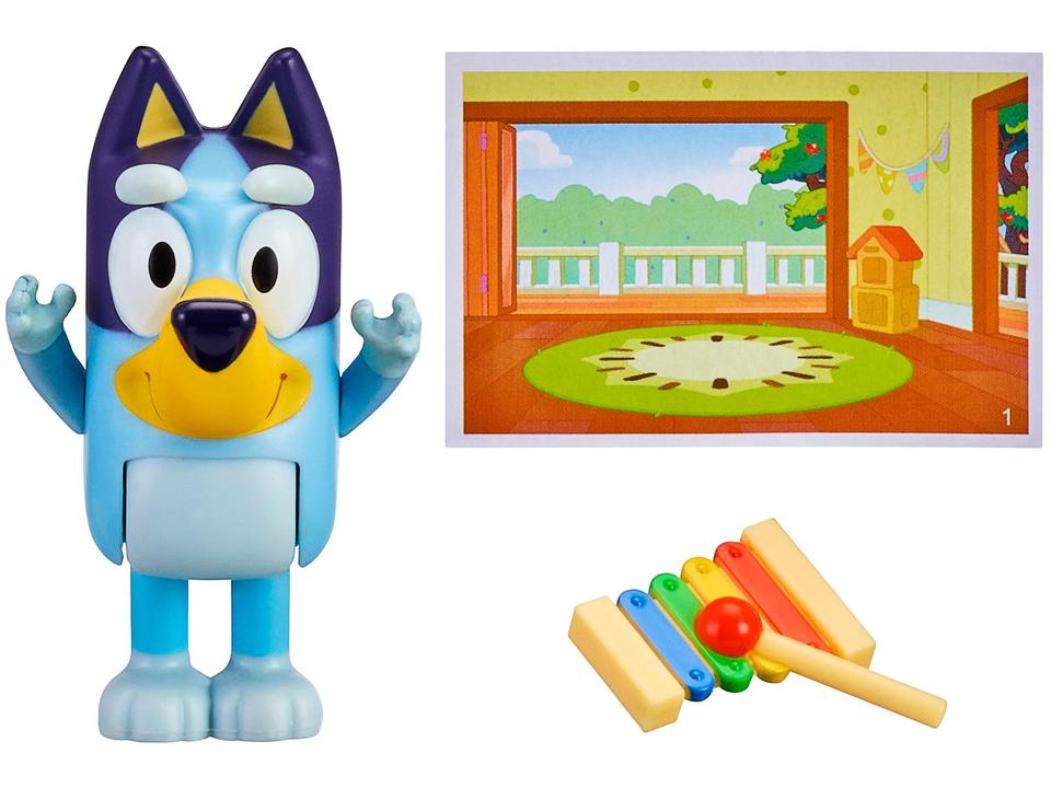 Mini Figura Bluey Story Starters Single Packs - 8