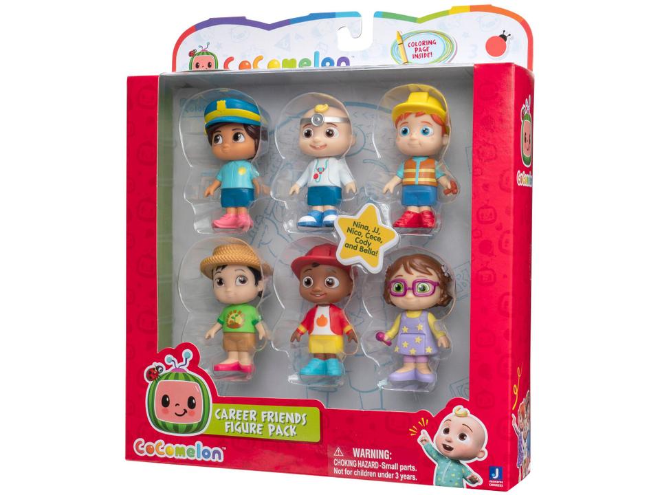 Mini Figura Cocomelon Profissões Candide - 2
