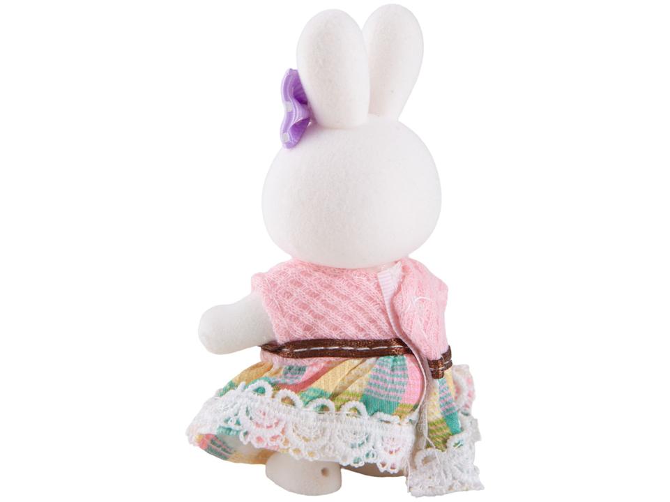 Mini Figura Família Coelho Lulie Kids 4 Unidades - 5