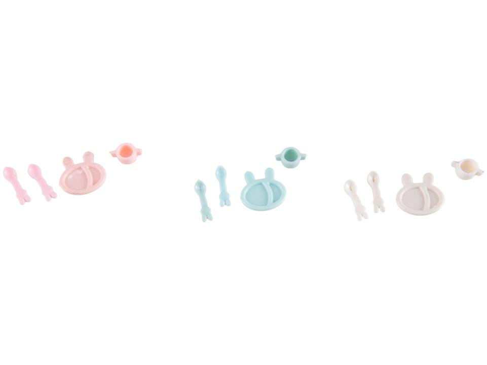 Mini Figura Família Coelho Lulie Kids 4 Unidades - 7