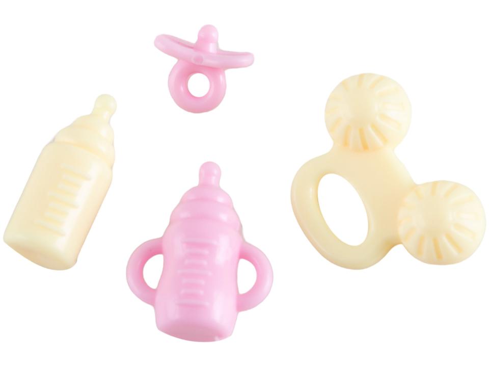 Mini Figura Família Coelho Lulie Kids - 6