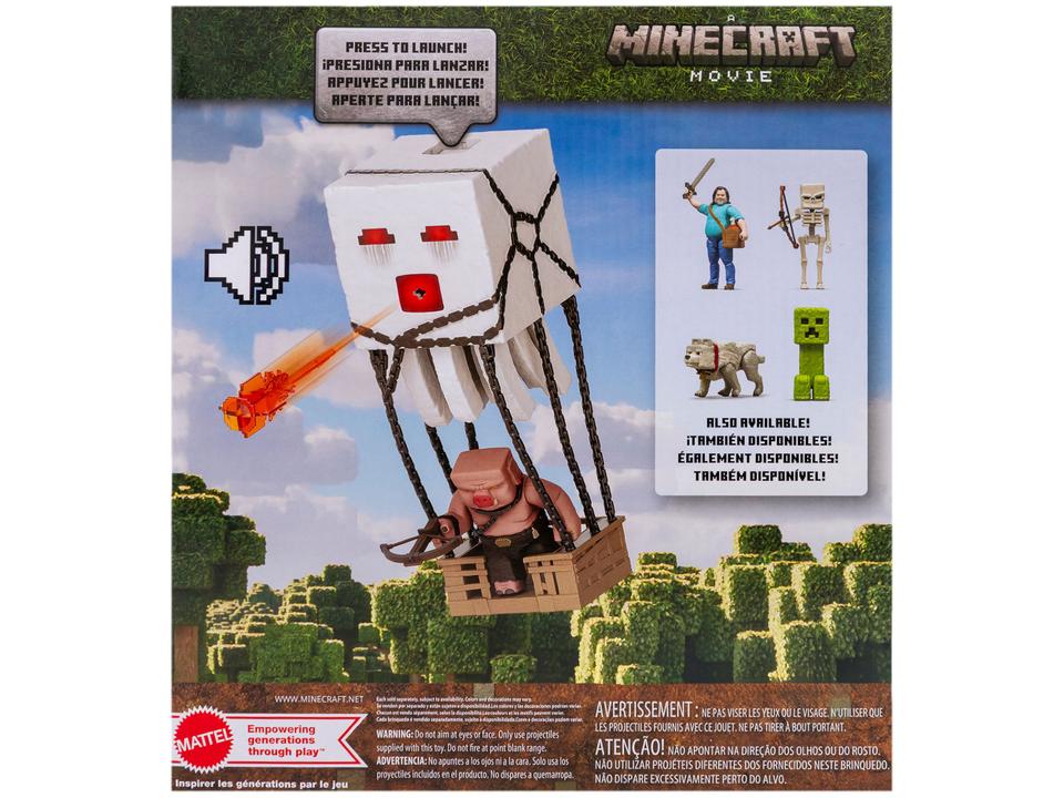 Mini Figura Ghast Minecraft: O Filme - 11