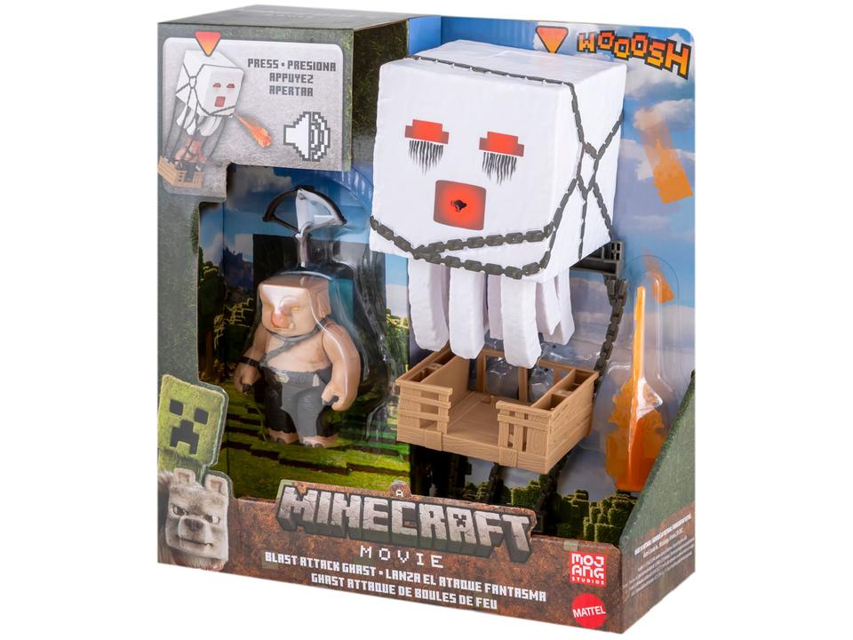 Mini Figura Ghast Minecraft: O Filme - 10