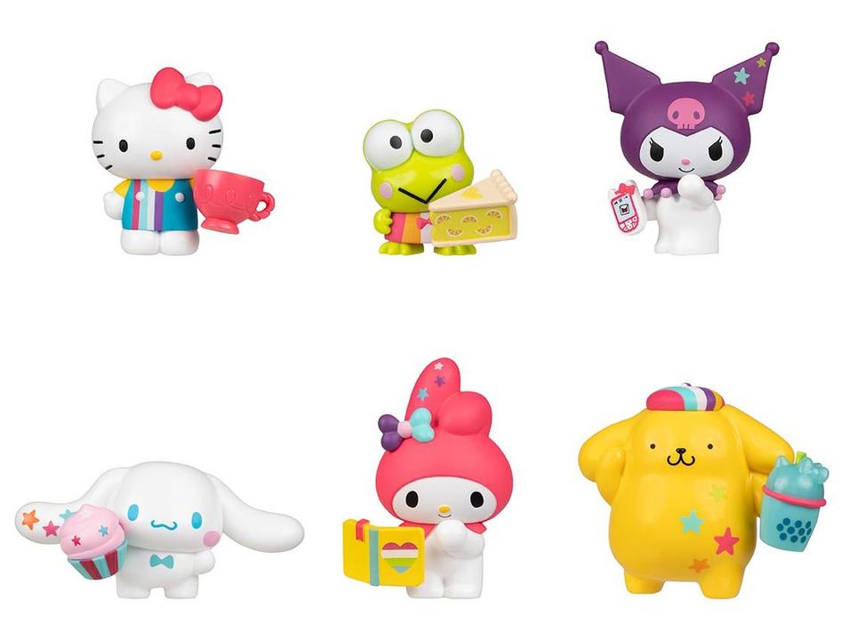 Mini Figura Hello Kitty and Friends 6 Unidades - 4