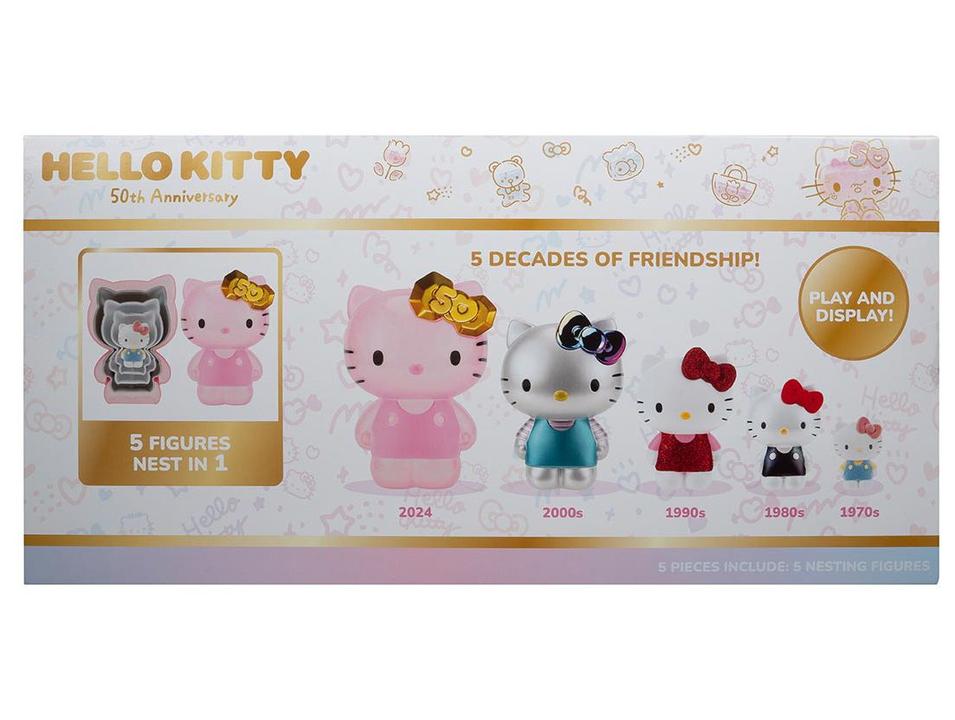 Mini Figura Hello Kitty and Friends Coleção - 9