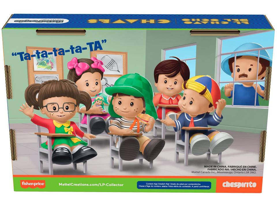 Mini Figura Little People Collector Chaves Mattel - 8