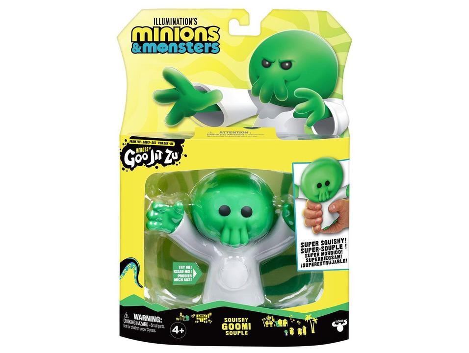 Mini Figura Minions & Monters Goo Jit Zu Heroes - 7