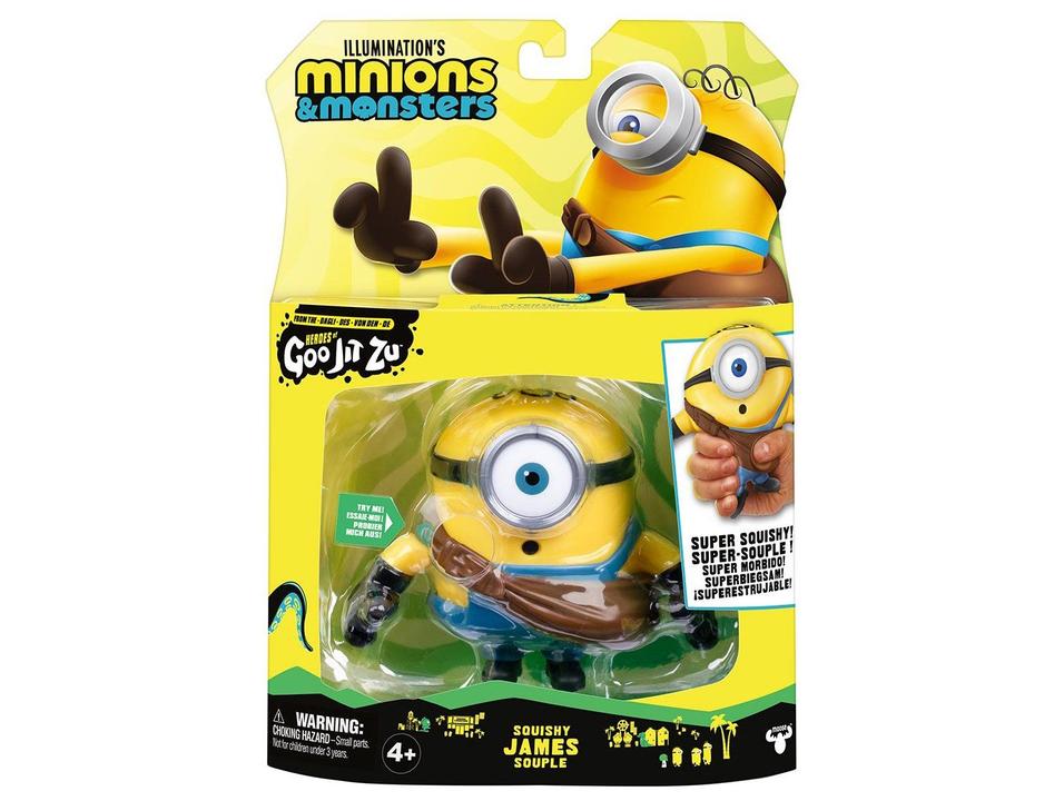 Mini Figura Minions & Monters Goo Jit Zu Heroes - 6