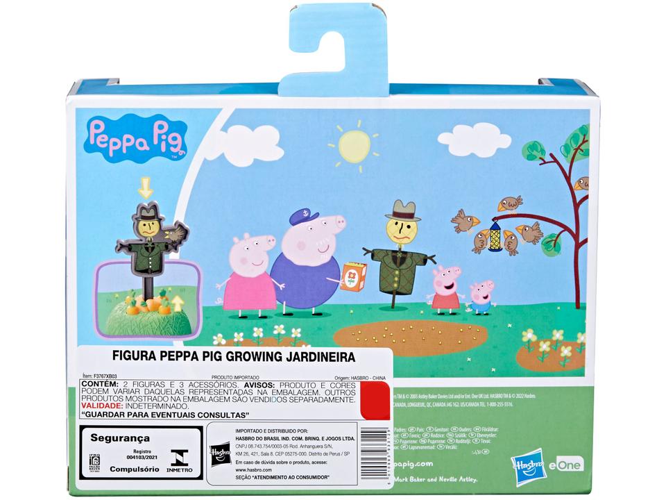 Mini Figura Peppa Pig Jardineira Hasbro 2 Unidades - 2
