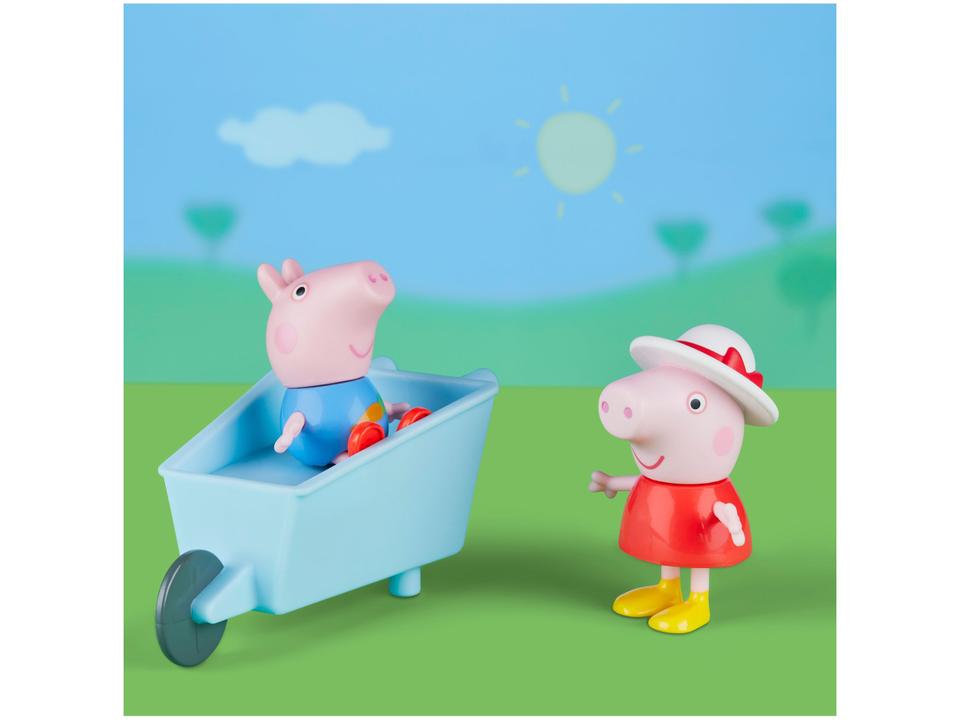 Mini Figura Peppa Pig Jardineira Hasbro 2 Unidades - 5