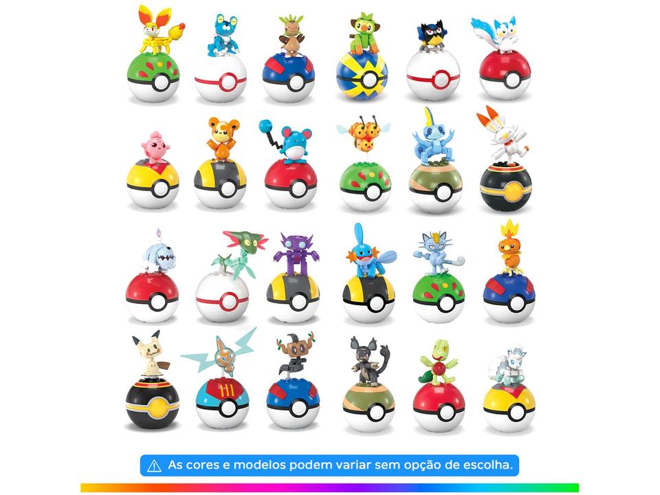 Mini Figura Pokemon Mega Construx Mattel - 1