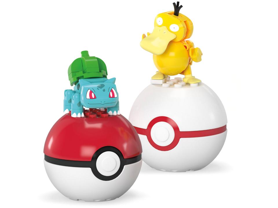 Mini Figura Pokémon Mega Kit Blocos de Montar com - 3