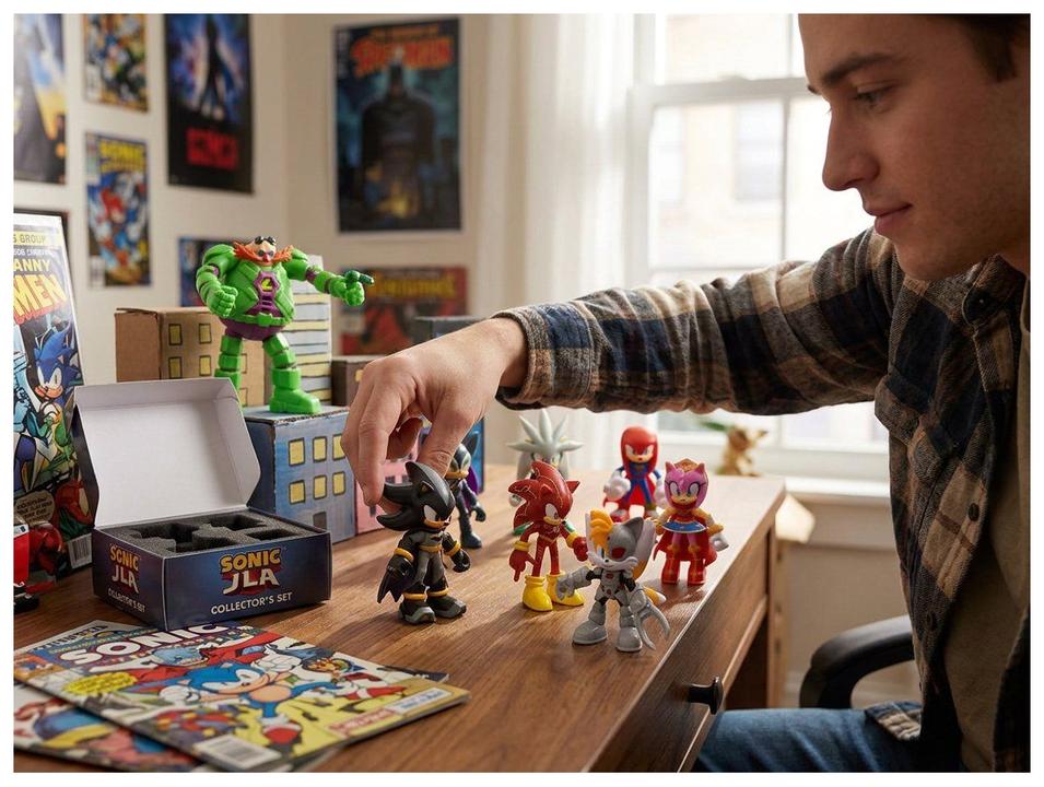 Mini Figura Sonic The Hedgehog - 3