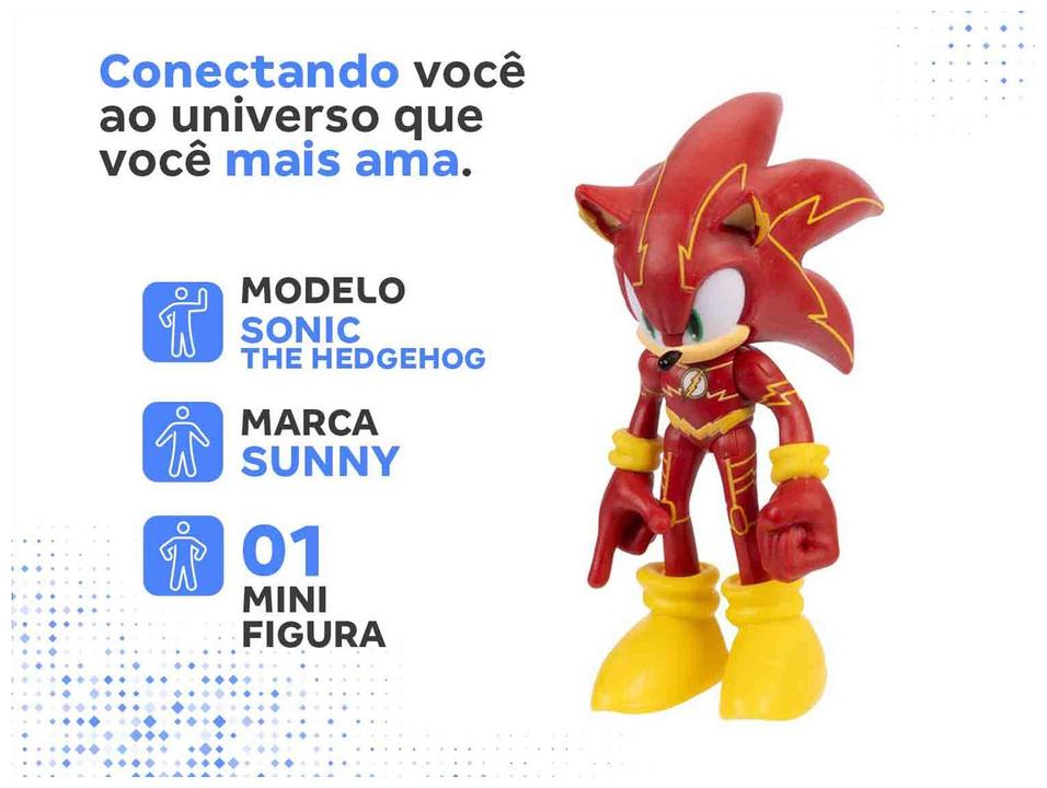 Mini Figura Sonic The Hedgehog - 5