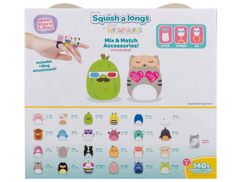 Mini Figura Squish a Longs Squishmallows - 7