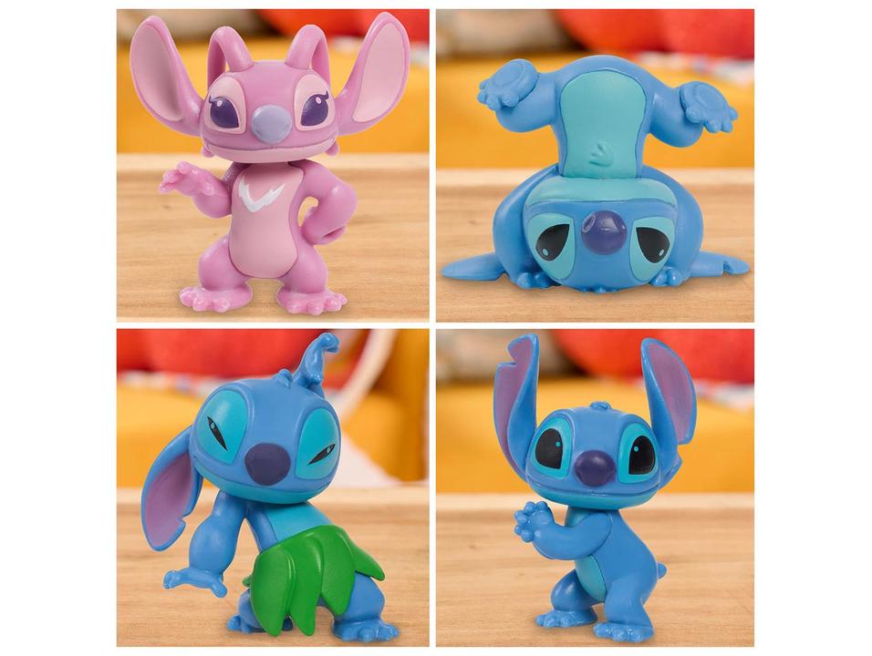 Mini Figura Stitch Sunny Brinquedos 6 Unidades - 4