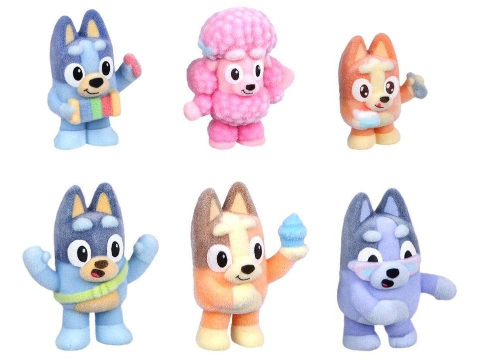 Mini Figura Surpresa Bluey Fuzzies Deluxe - 4