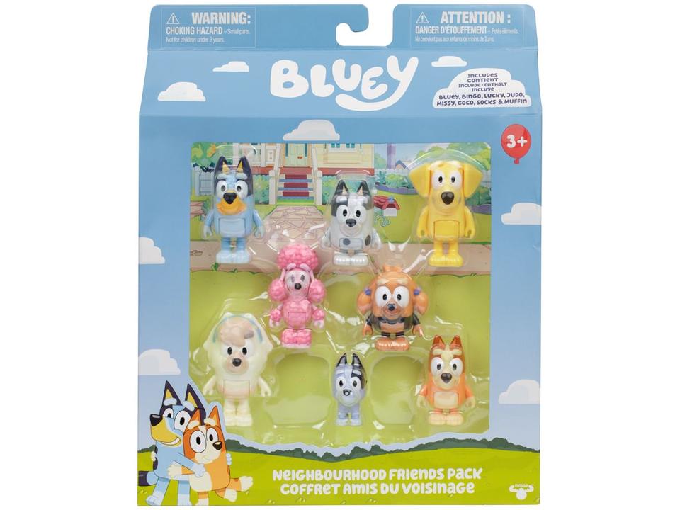 Mini Figura Vizinhos e Amigos Blueys Candide - 4