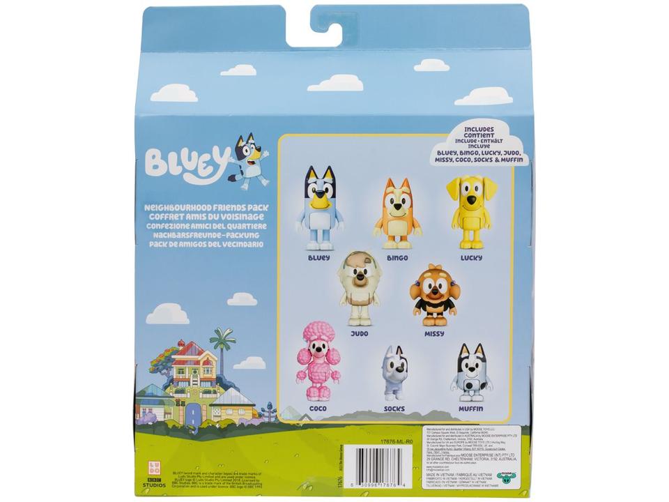 Mini Figura Vizinhos e Amigos Blueys Candide - 5