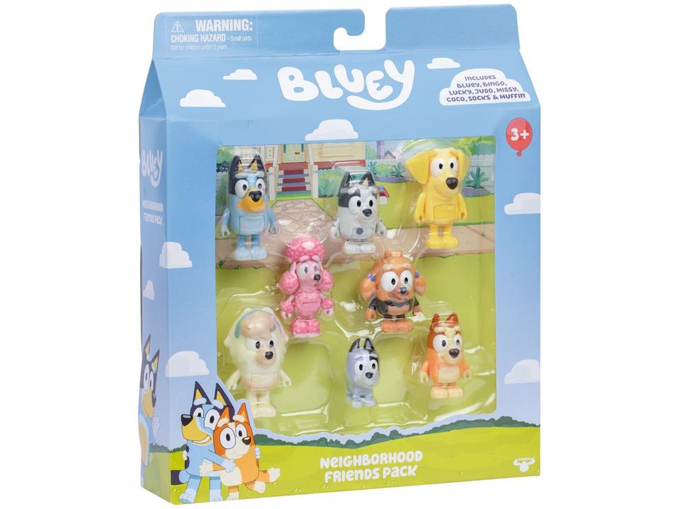 Mini Figura Vizinhos e Amigos Blueys Candide - 6