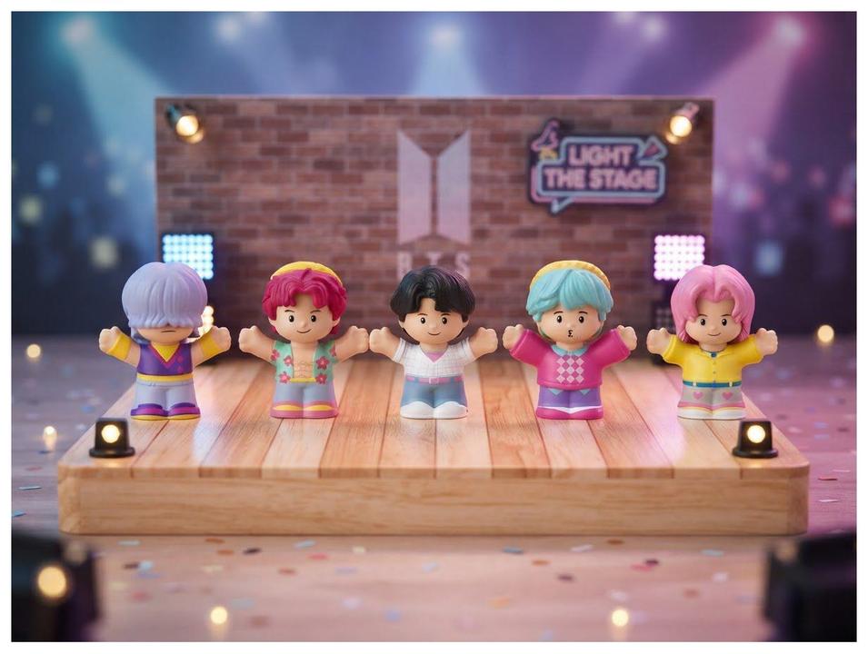 Mini Figuras Guerreiras do K-Pop Little People - 1