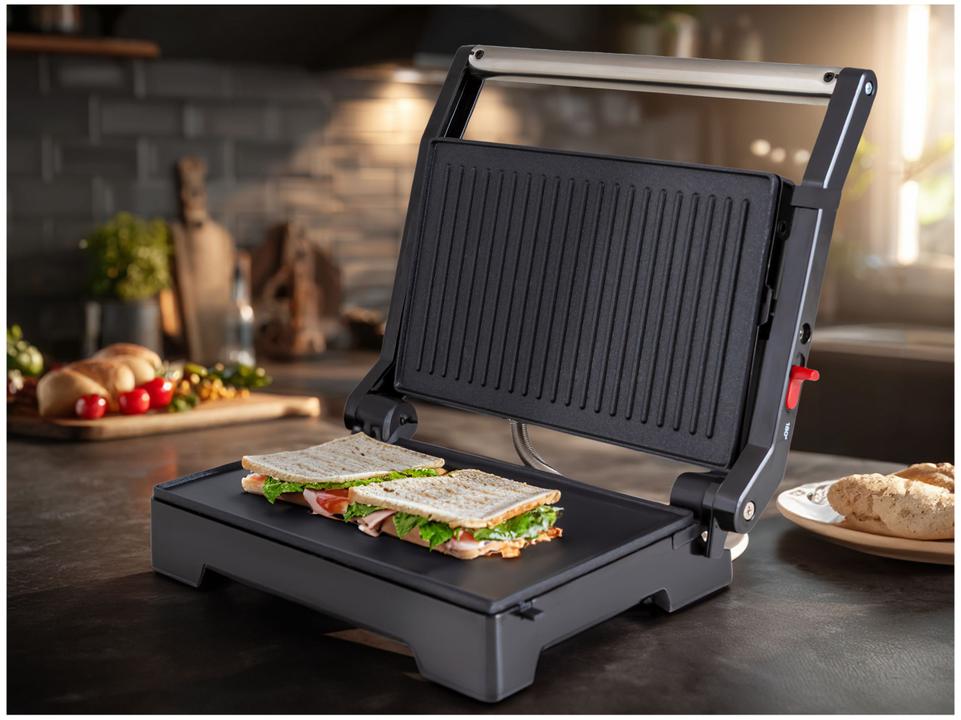 Mini Grill Oster OGRL230 2 em 1 Retangular Antiaderente 1000W - 1