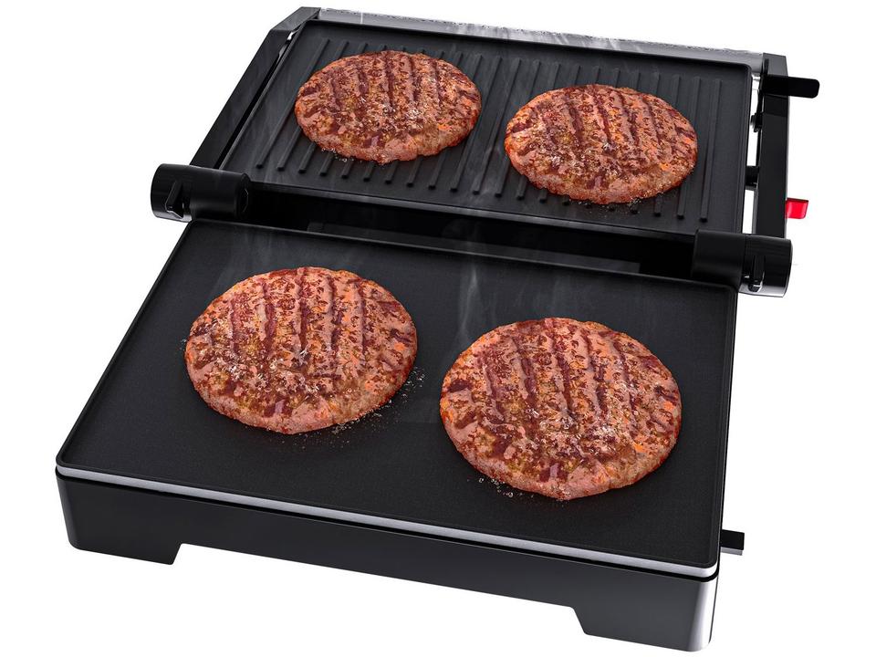 Mini Grill Oster OGRL230 2 em 1 Retangular Antiaderente 1000W - 10