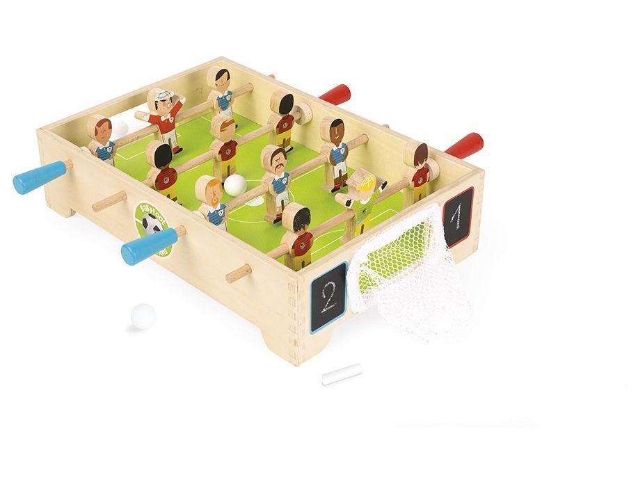 Mini Mesa de Pebolim Janod Campeões de Madeira - 3